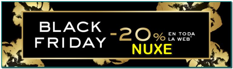 Nuxe Black Friday 20 % en toda la gama en Farmacia Central Andorra uno de los productos clásicos es el Aceite multiusos Huile Prodigieuse de Nuxe de Nuxe