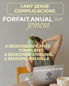 NATURAL BEAUTY MILEIDY · FORFET ANUAL DE DEPILACIÓ LÀSER 💎✨ Un any sencer de depilació femenina per menys de 2 € al dia! ✨💎 La suavitat diària no hauria de ser un luxe… i ara és més accessible que mai. Amb el nostre forfet anual, gaudeixes de 365 dies de pell suau, cuidada i radiant, sense complicacions ni sorpreses. Només tu, la teva comoditat i la confiança de sentir-te perfecta cada dia. 🌸 Rutina fàcil, resultat impecable 🙌 Sense gestions, sense estrès ✨ Suavitat tot l’any 👉 Reserva ara el teu forfet i viu un any complet de bellesa sense interrupcions. Natural Beauty Mileidy — la teva pell, sempre al millor nivell. #NaturalBeautyMileidy #DepilacióFemenina #ForfetAnual #PellSuau #AndorraBeauty